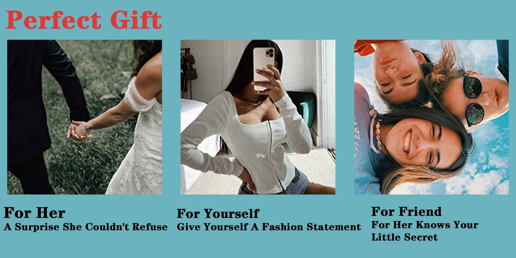 18k Gold Plated Clover Jewelry Set - Necklace Earrings Bracelet